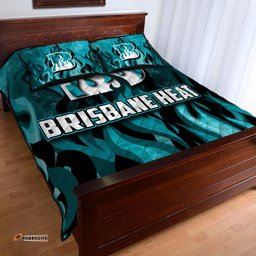 Brisbane Heat Quilt Bed Set Cricket Special Style