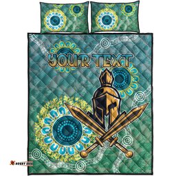 Titans Rugby Quilt Bed Set Custom Super Titans Quilt Bed Set