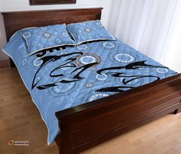cronulla quilt bed set sharks unique indigenous