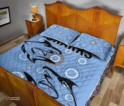 cronulla quilt bed set sharks unique indigenous
