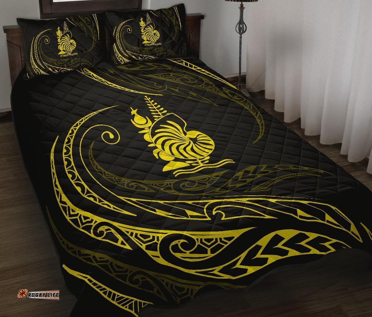 Coledonia Islands Quilt Bed Set Yellow Frida Style