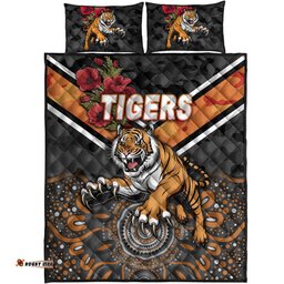 Wests Tigers ANZAC Quilt Bed Set Indigenous Vibes