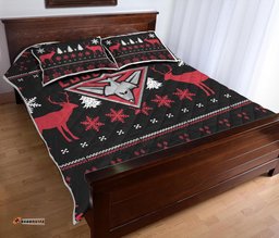 essendon quilt bed set christmas ugly style