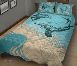 Dolphin Pearl Quilt Bed Set