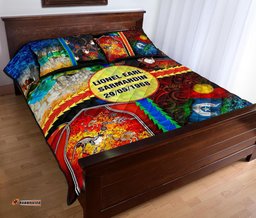 Quilt Bed Set Aboriginal Mix Ver01