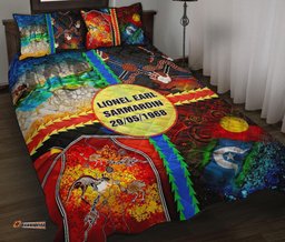 Quilt Bed Set Aboriginal Mix Ver01