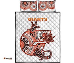 GWS Giants Quilt Bed Set Simple Indigenous