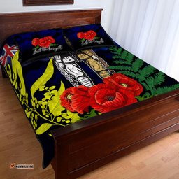 ANZAC Day Quilt Bed Set Army Patterns