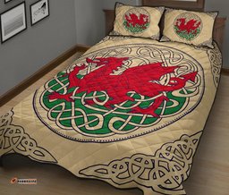 Wales Quilt Bed Set Welsh Dragon Quilt Bed 07