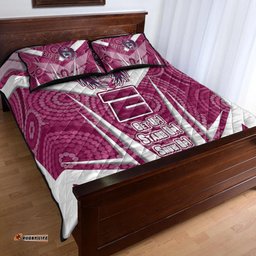 Vibe Hoodie Quilt Bed Set Manly Warringah Sea Eagless Naidoc Sporty Style Quilt Bed Set