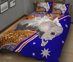 Aboriginal Quilt Bed Set Indigenous Koala