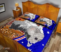 Aboriginal Quilt Bed Set Indigenous Koala