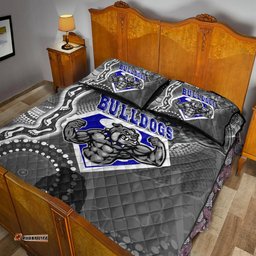 Vibe Hoodie Quilt Bed Set Canterbury Bankstown Bulldogs Superman Quilt Bed Set