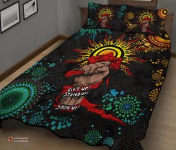 NAIDOC Week Aboriginal Art Unique Quilt Bed Set