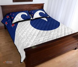 New Zealand Flag Southern Koru Quilt Bedding Sets