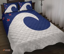 New Zealand Flag Southern Koru Quilt Bedding Sets