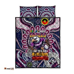 NAIDOC Week 2024 Eagles Quilt Bed Set Mascot Rugby
