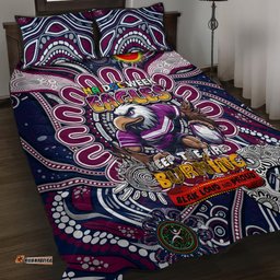 NAIDOC Week 2024 Eagles Quilt Bed Set Mascot Rugby