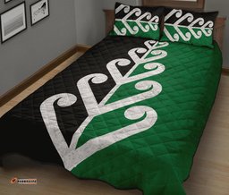 New Zealand Koru Fern Flag Quilt Bedding Sets