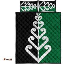 New Zealand Koru Fern Flag Quilt Bedding Sets