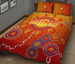 naidoc suns quilt bed set gold coast indigenous style