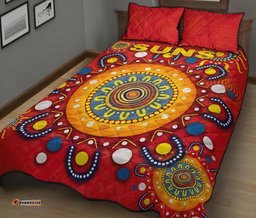 Gold Coast Quilt Bed Set Suns Indigenous