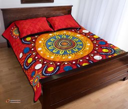 Gold Coast Quilt Bed Set Suns Indigenous