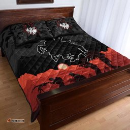 St. George Illawarra Dragons ANZAC Quilt Bed Set Simple Style Black