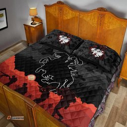 St. George Illawarra Dragons ANZAC Quilt Bed Set Simple Style Black