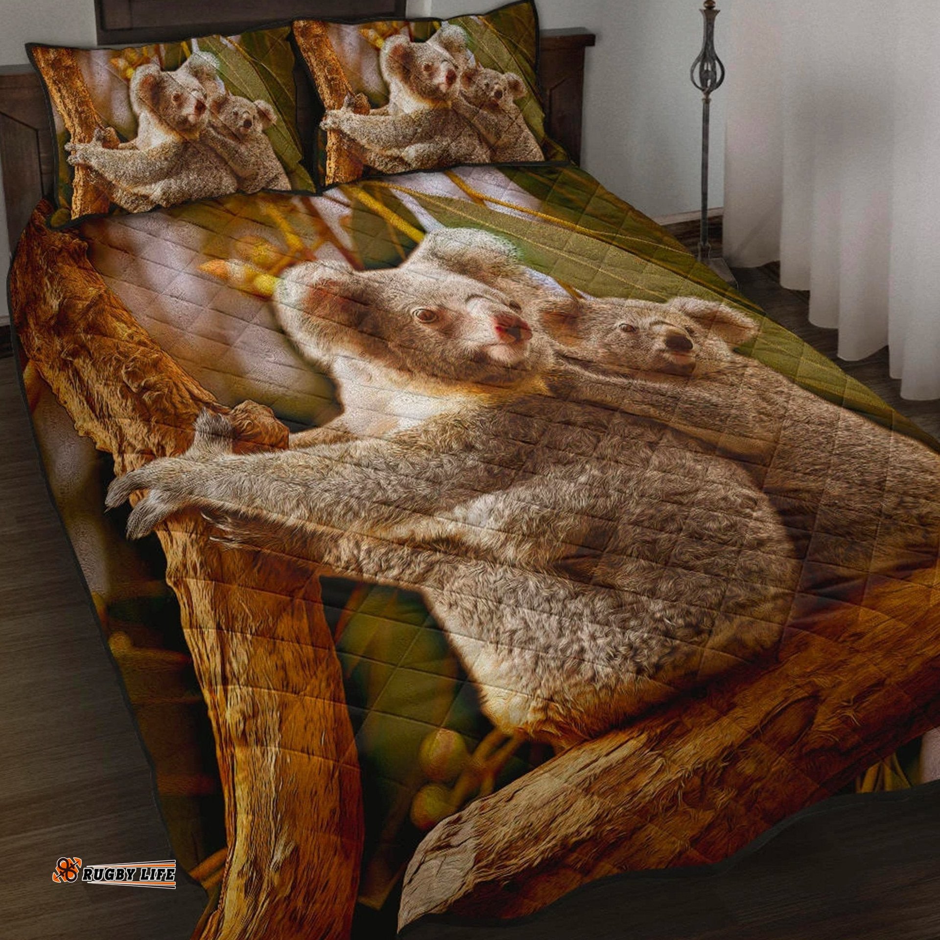 quilt bed set australian quilt cover set 3d koala