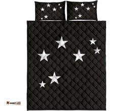 New Zealand Flag The Seven Stars Quilt Bedding Sets