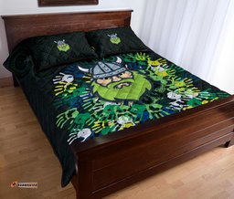 canberra quilt bed set raiders viking simple indigenous