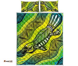 Quilt Bed Set Aboriginal Platypus