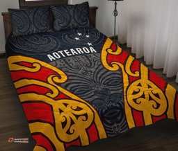Aotearoa Quilt Bed Set Maori Moko