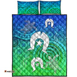 Aboriginal Torres Strait Islands Quilt Bed Set Simple Style