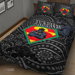 Vibe Hoodie Quilt Bed Set Penrith Panthers Superman Quilt Bed Set