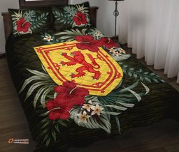 Scotland Quilt Bed Set Special Hibiscus