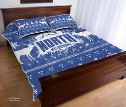 North Melbourne Quilt Bed Set Christmas Ugly Style