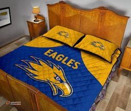 Eagles Quilt Bed Set West Coast Royal Blue