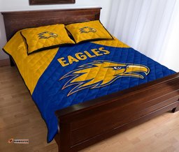 Eagles Quilt Bed Set West Coast Royal Blue