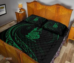 Coledonia Islands Quilt Bed Set Green Frida Style