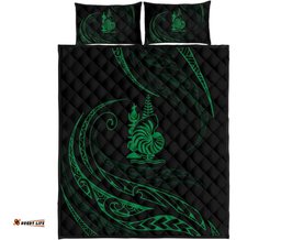 Coledonia Islands Quilt Bed Set Green Frida Style