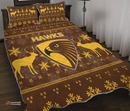 Hawthorn Quilt Bed Set Christmas Ugly Style