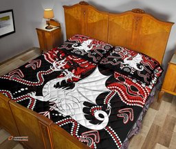 Dragons Quilt Bed Set St. George Indigenous Limited