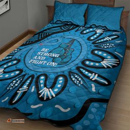 Australia DiaBedes Awareness Month Quilt Bed Set Be Strong And Fight On Aboriginal Art