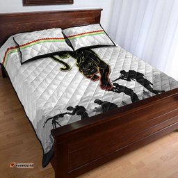 Penrith Panthers ANZAC Quilt Bed Set Simple Style White