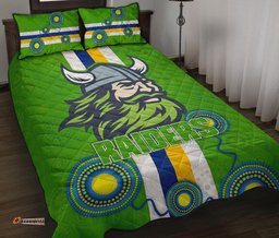 canberra quilt bed set raiders indigenous