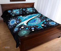 cronulla quilt bed set sharks indigenous