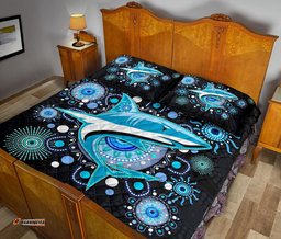 cronulla quilt bed set sharks indigenous
