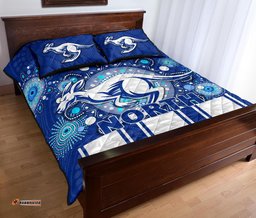 Melbourne Quilt Bed Set Indigenous North Kangaroos